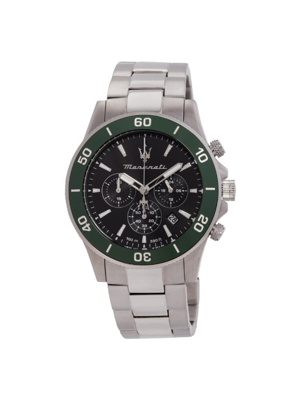 NWT Maserati Competizione Diver Chronograph Quartz Men's Watch